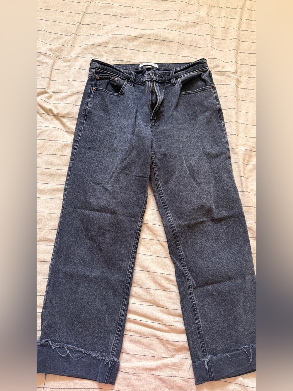 Abercrombie low rise baggy jeans Curve Love